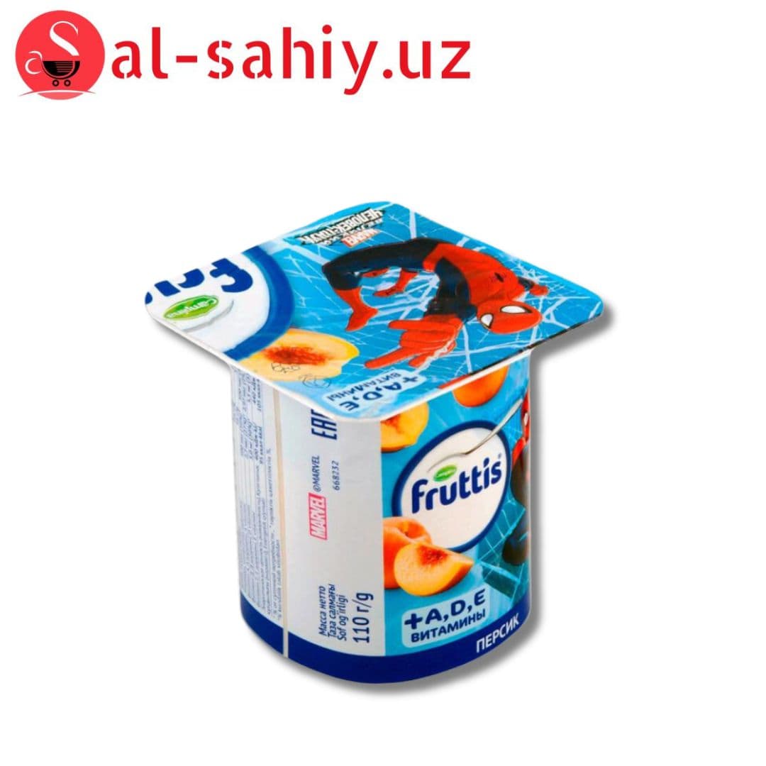 Продукт йогуртный Фруттис Кидс Персик 2,5% 110г