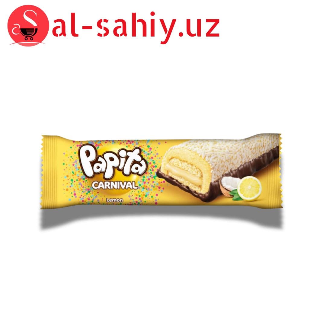 Papita carnival jemné pečivo a marshmallow 36g citron