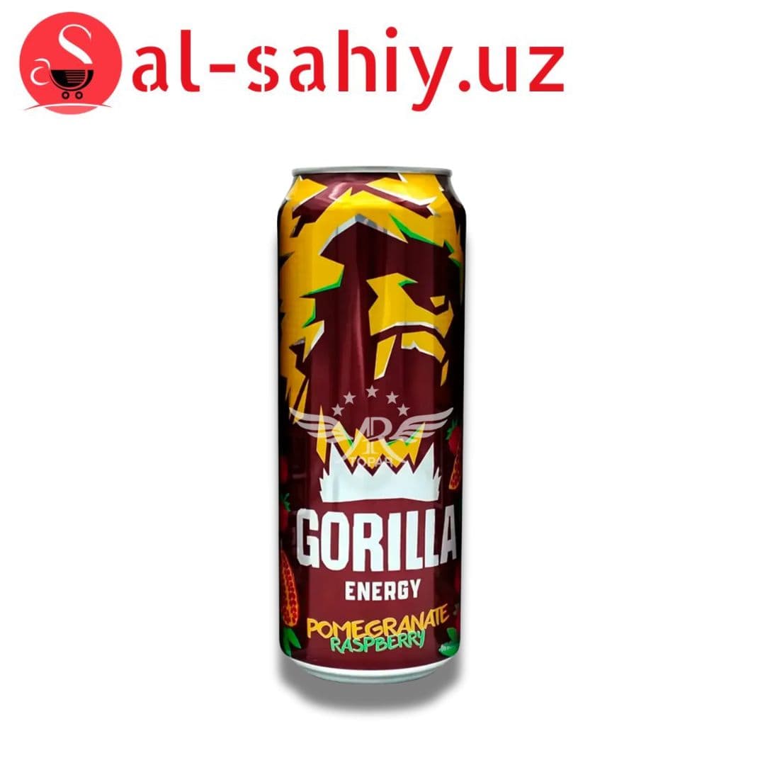 Напиток безалкогольный гранат и малина Gorilla 0.45л