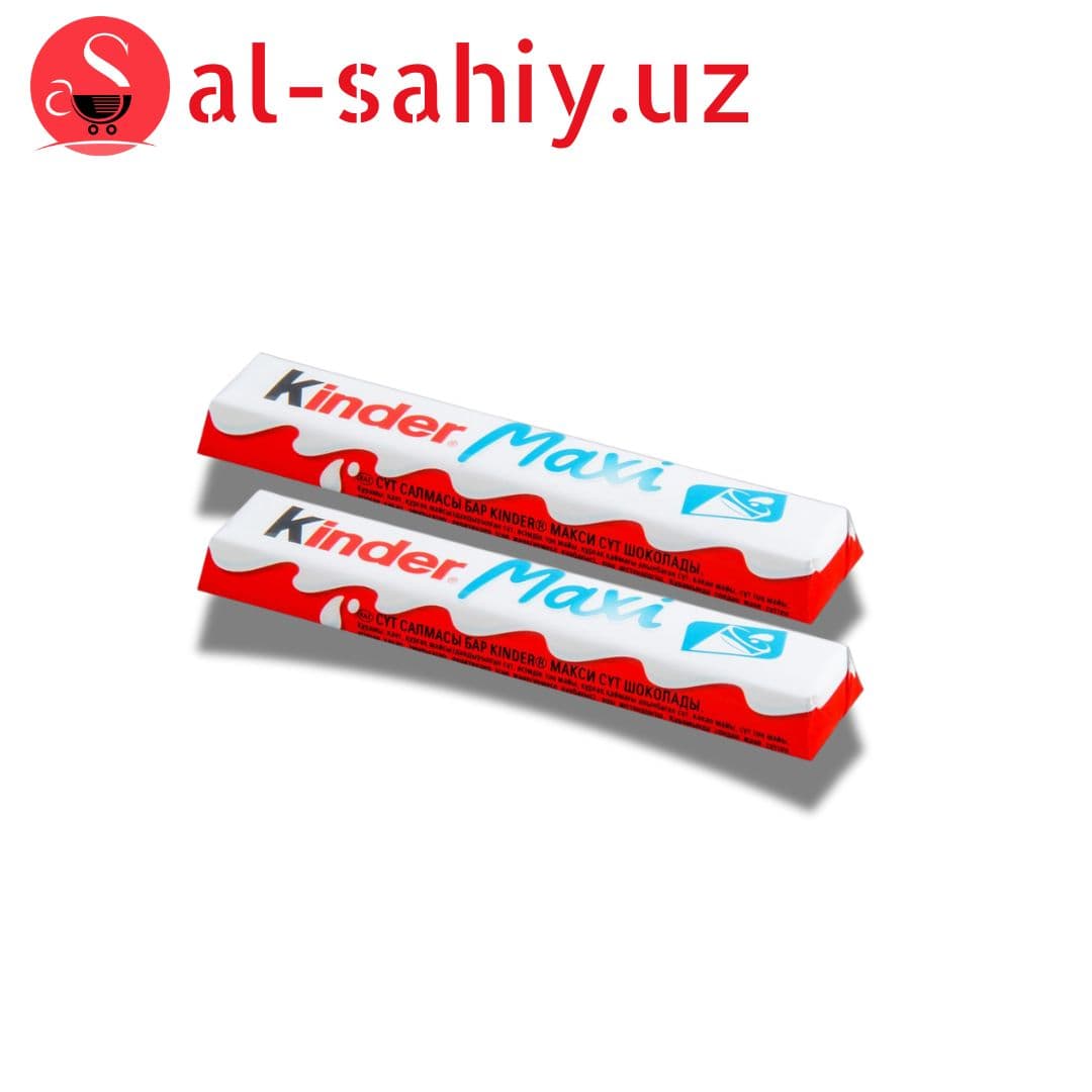 Шоколад молочный Kinder Maxi 21г азб