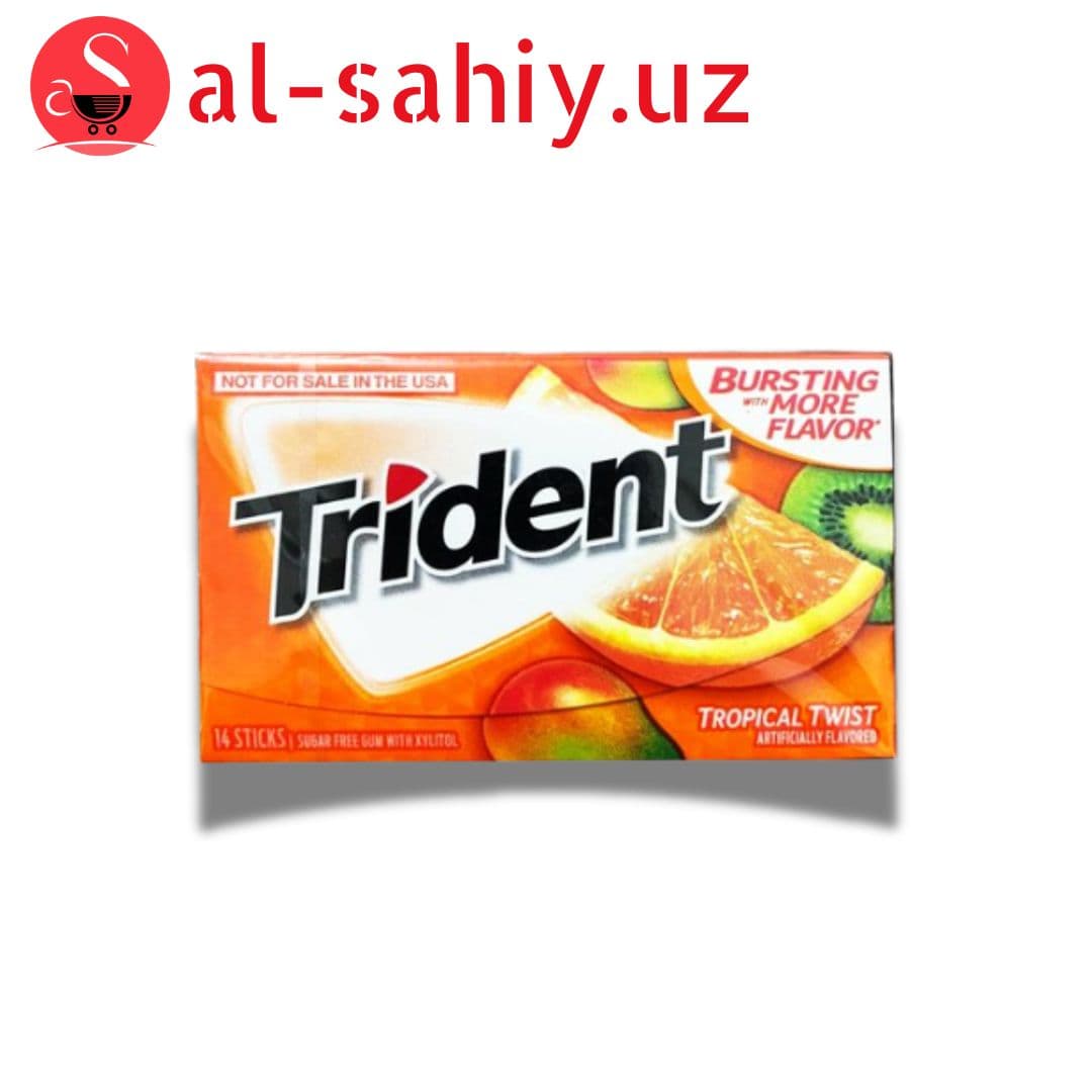 Жевательная резинка Trident TWIST 14 шт