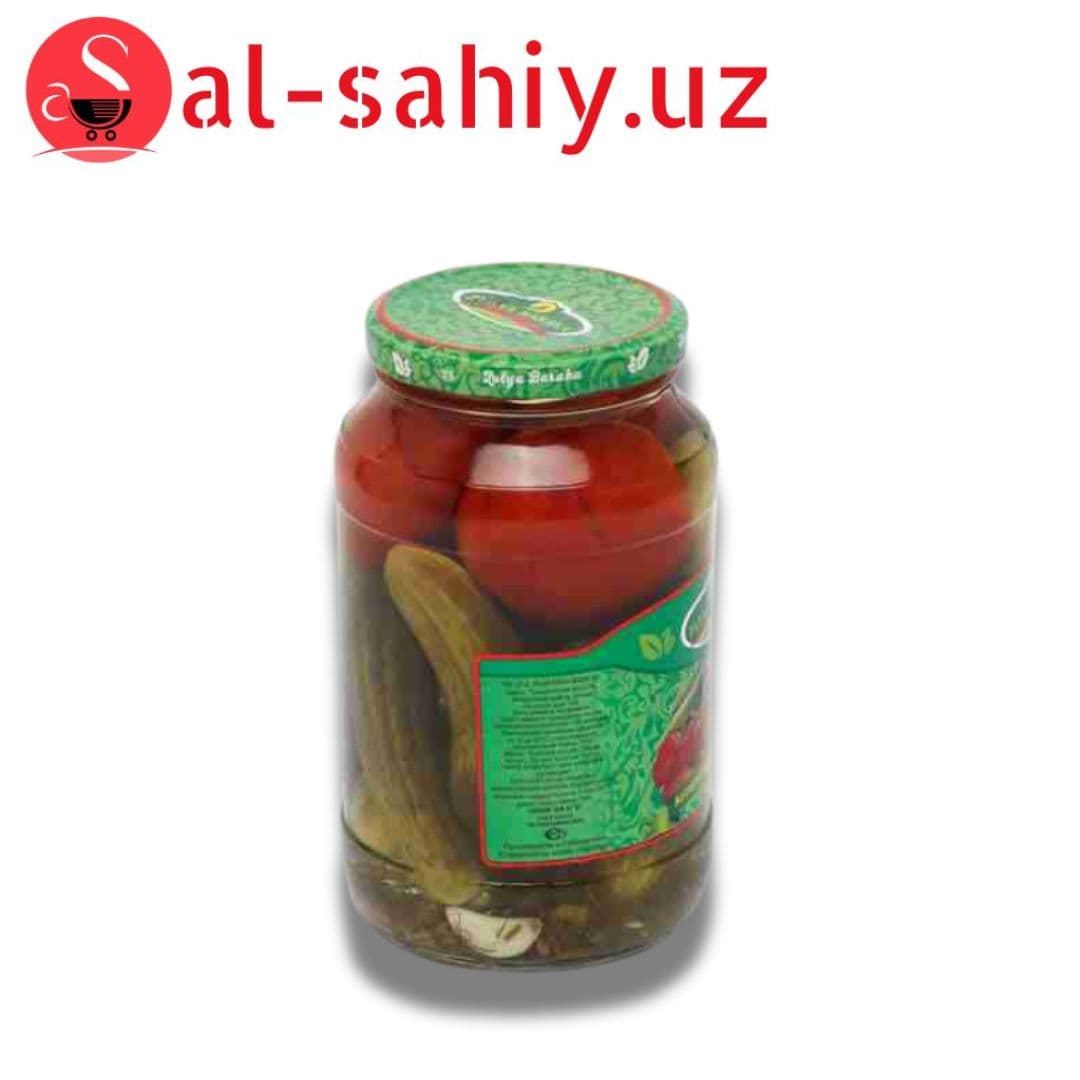 Корнишоны маринованные "ZULYA BARAKA" 1л