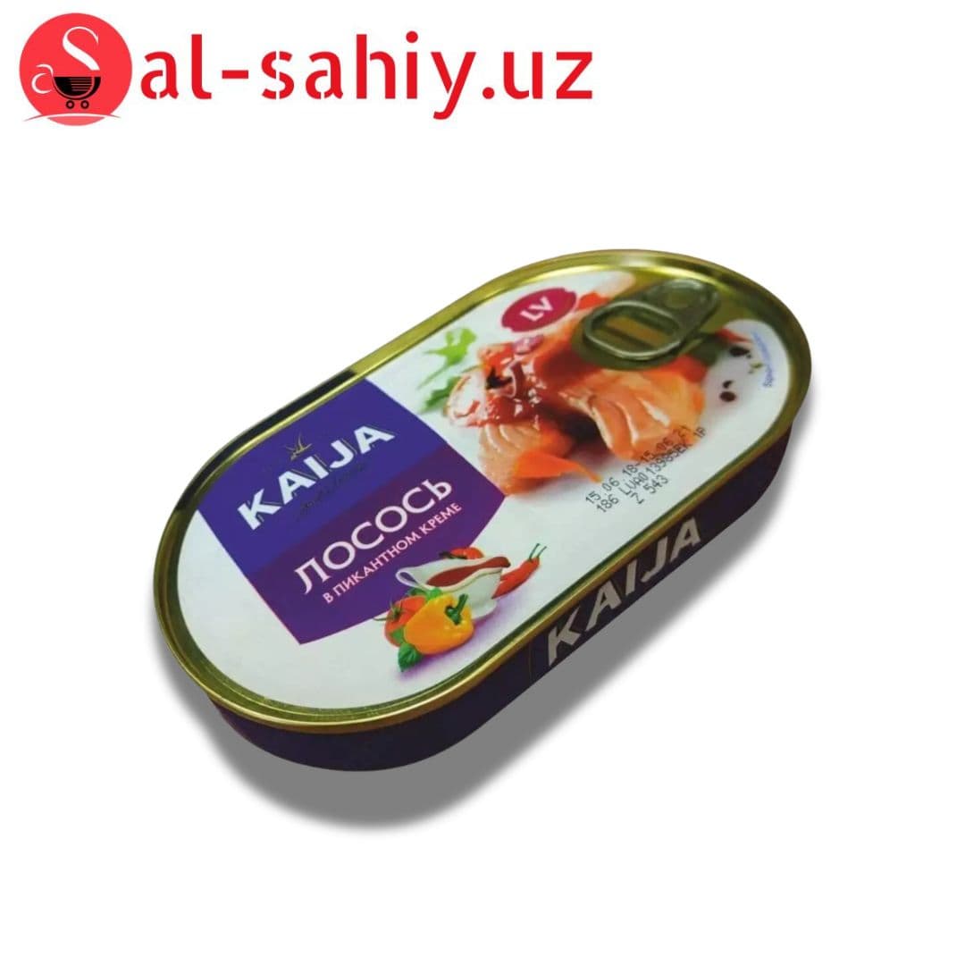 Kaija Ласось филе пикантном креме 170гр