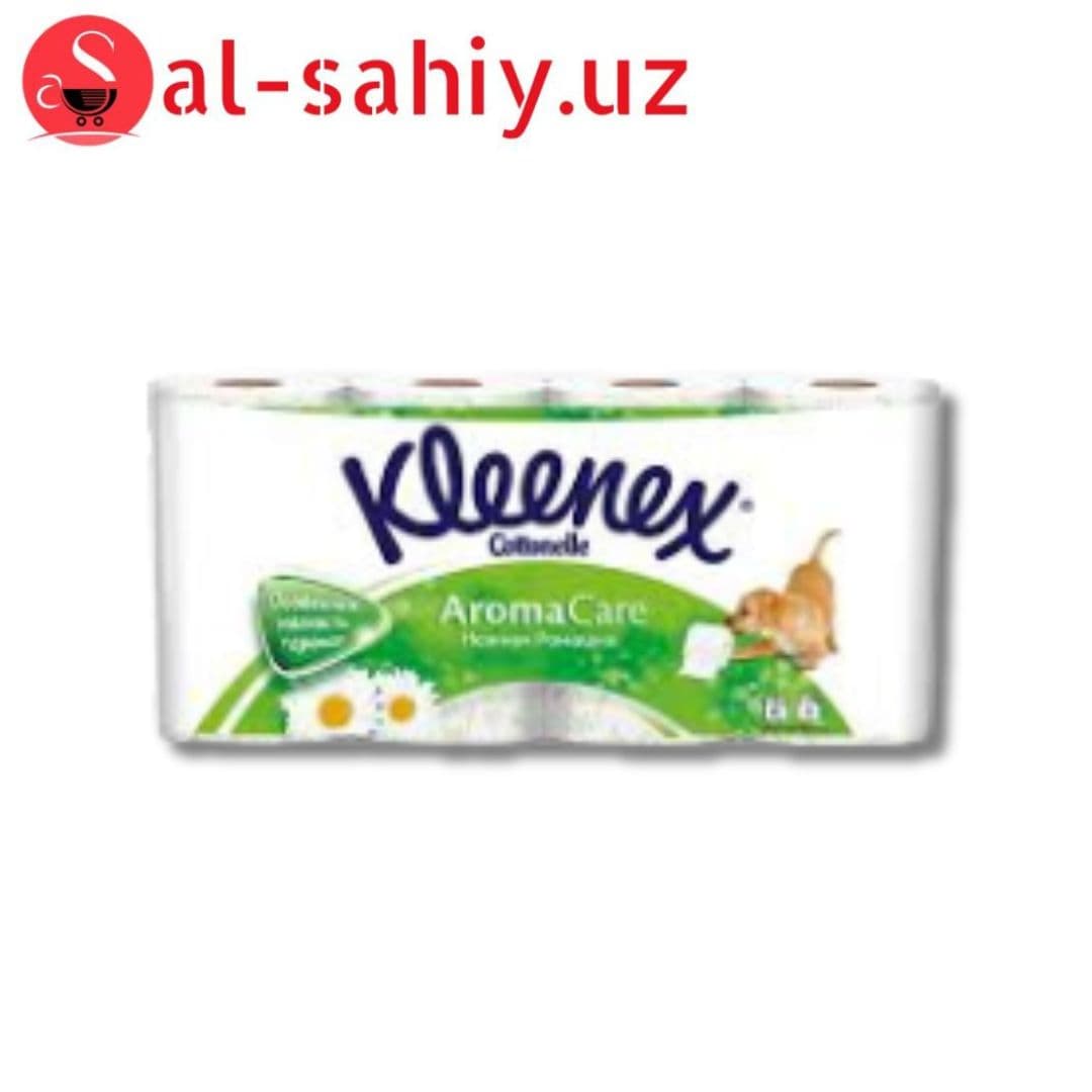 Туалетная бумага Kleenex Chamomile (ромашка)