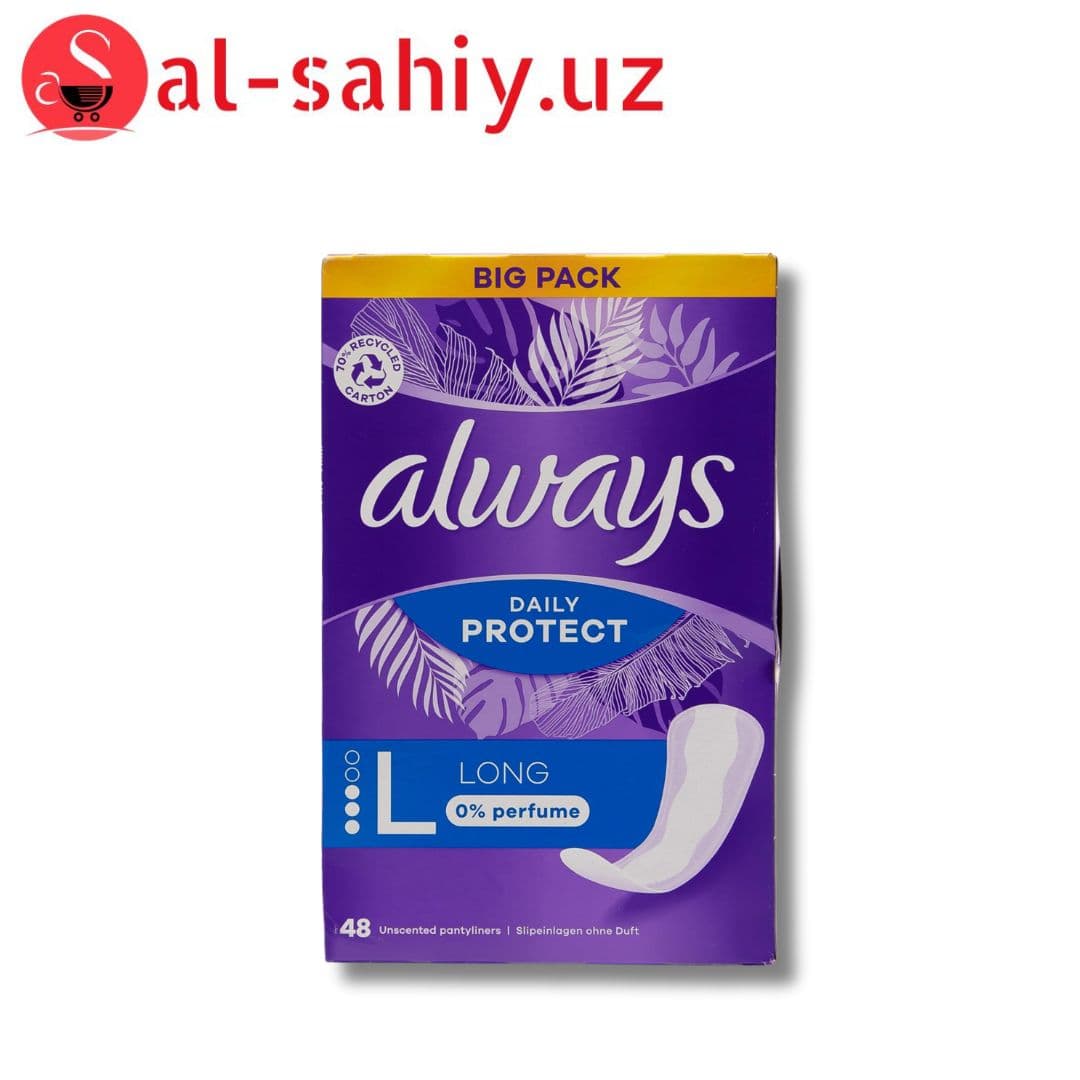 ALWAYS Slipeinlage Extra Protect Large BigPack, 48 шт