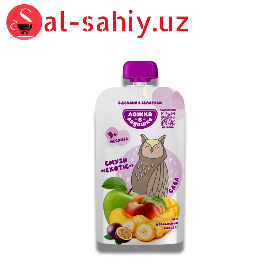 Пюре Ложка в ладошке смузи exotic gualapack 130г