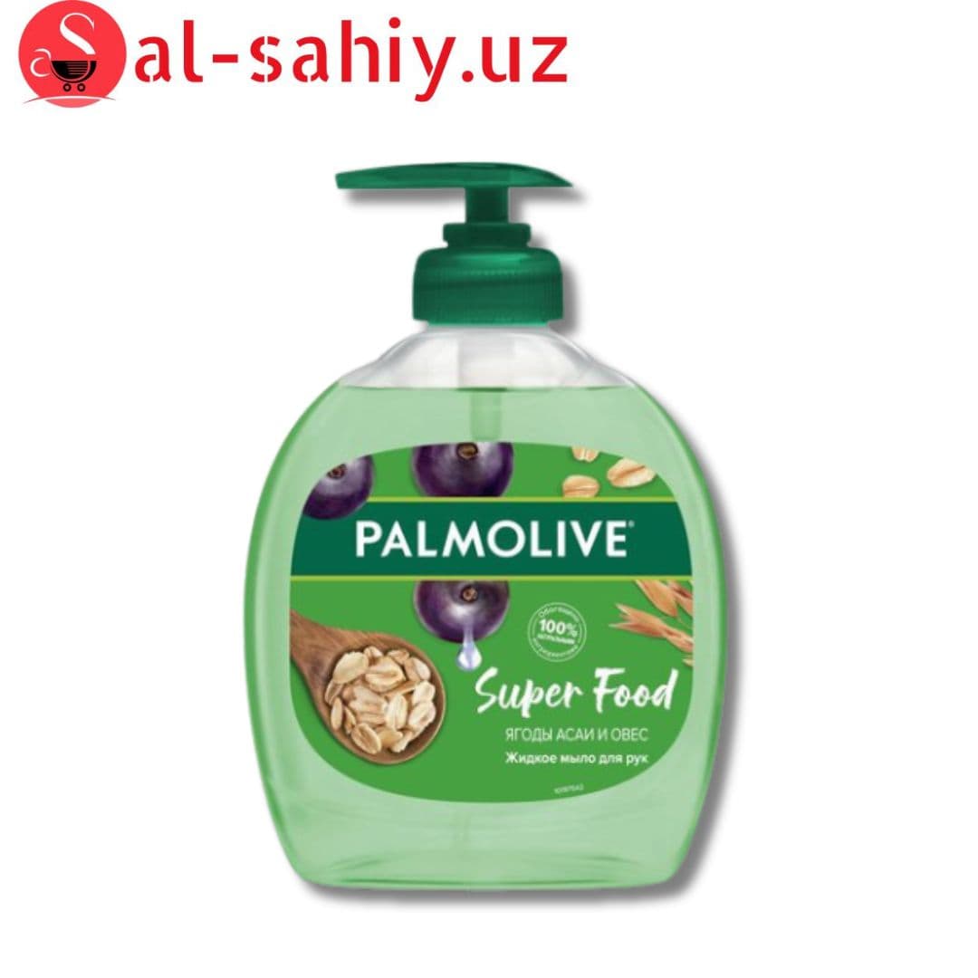 Мыло жидкое Palmolive Super Food Ягоды Асаи и Овес (300 мл)