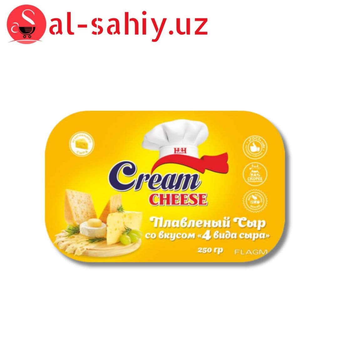 Cream CHEESE со вкусом "4 вида сыра" 400гр