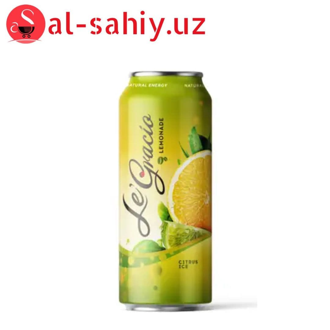 Gracio Lemonade 0.45л Green Ice Can