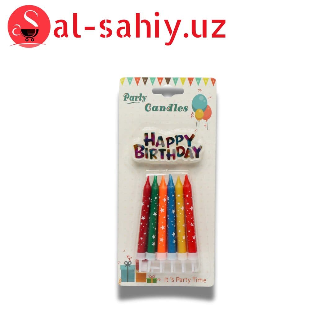 Праздничные свечи Happy Birthay Candles