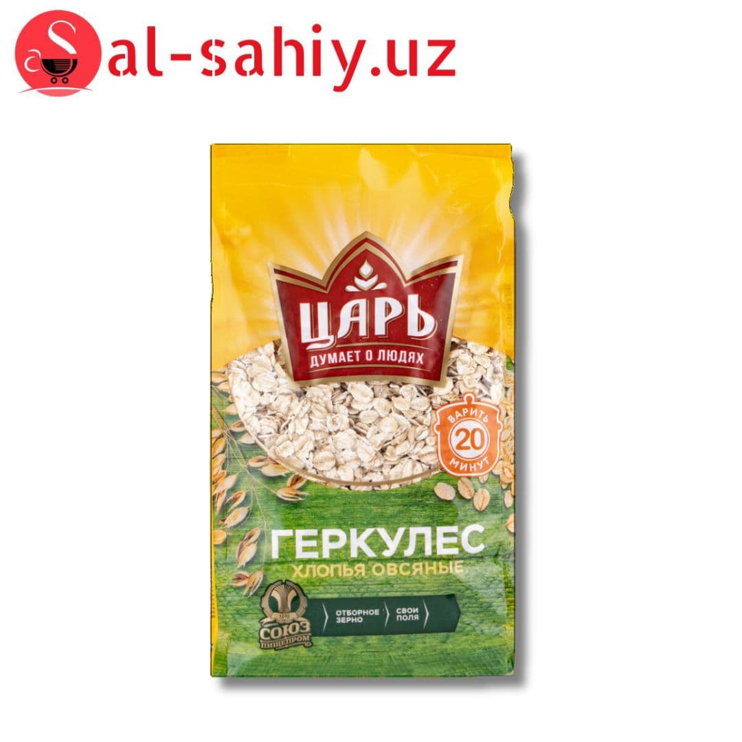 Овсяные хлопья "Царь" геркулес 400г