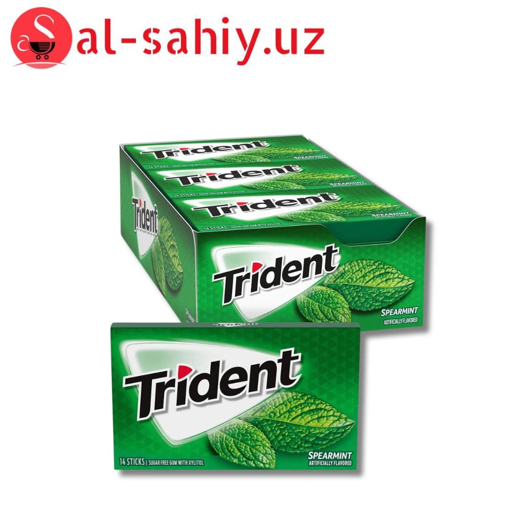 Жевательная резинка Trident Spearmint