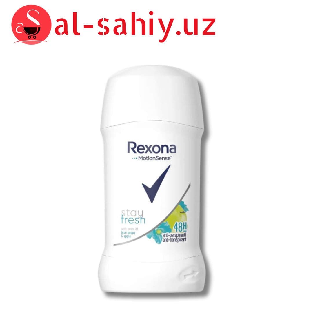 Rexona antiperspirant stick Blue Poppy & Apple, 40 ml