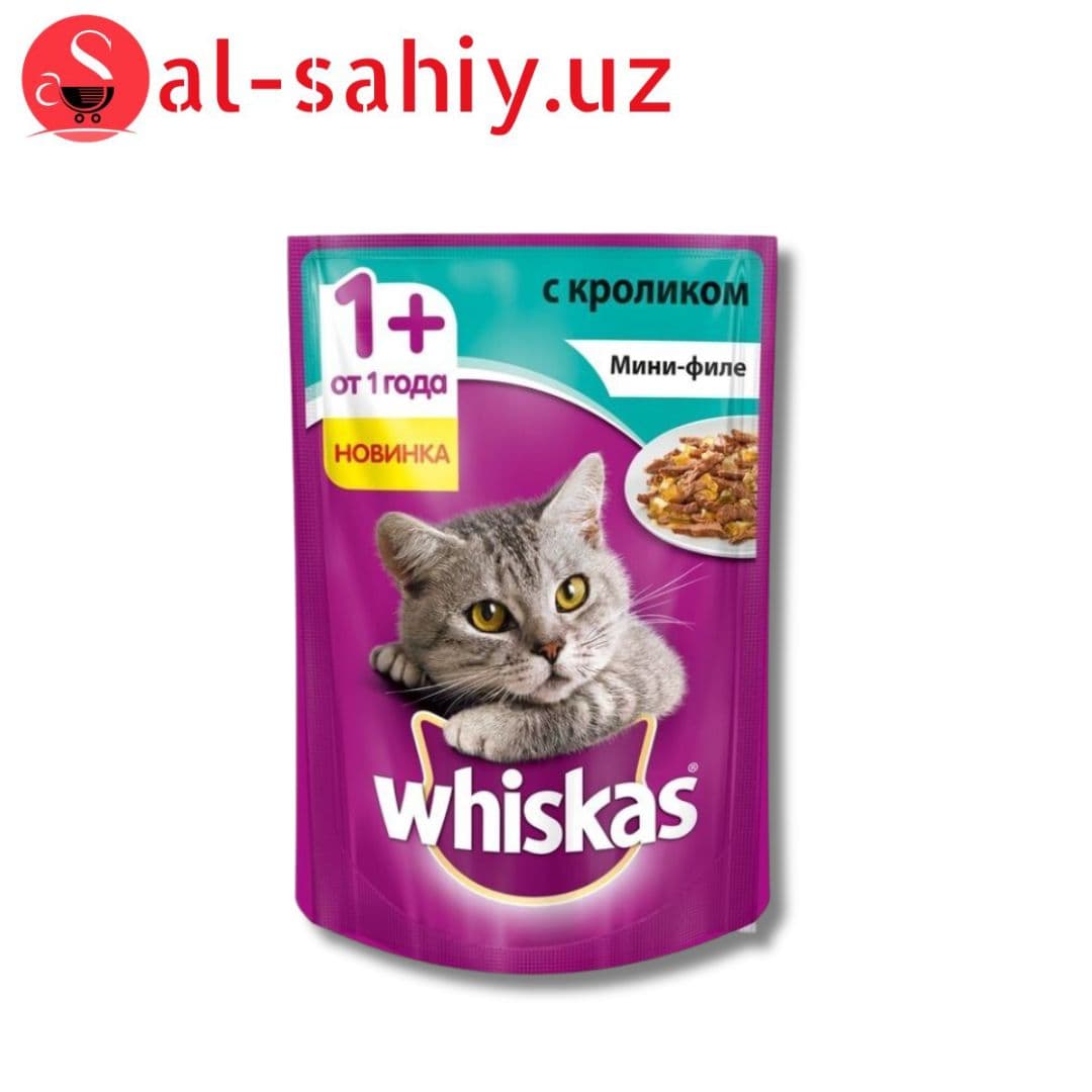 Whiskas Кролик Желе 85гр
