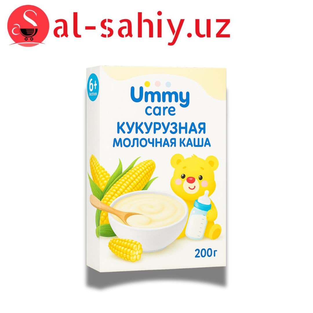 Каша "Ummy care" кукурузная молочная каша 200гр