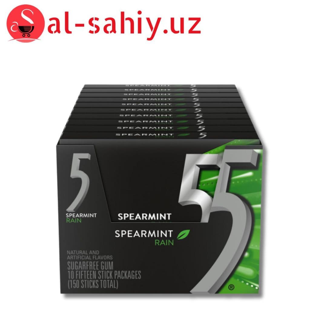 Жевательная резинка FIVE Spearmint