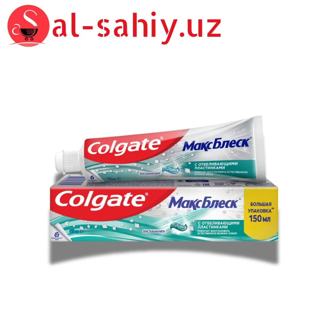 Зубная паста "Colgate" макс блеск кристальная мята 150 гр