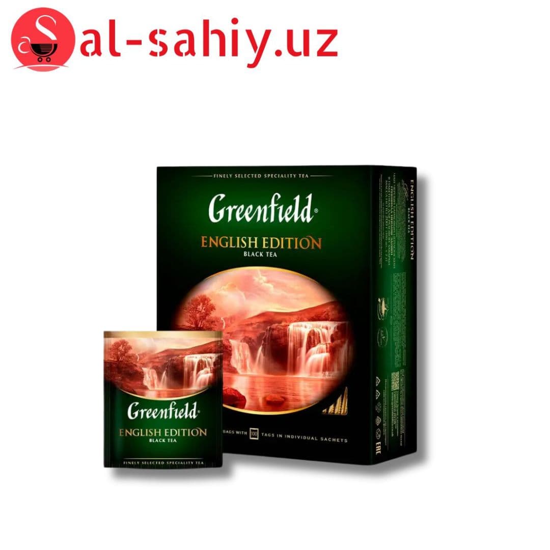 Чай Greenfield (чёрный) 100шт