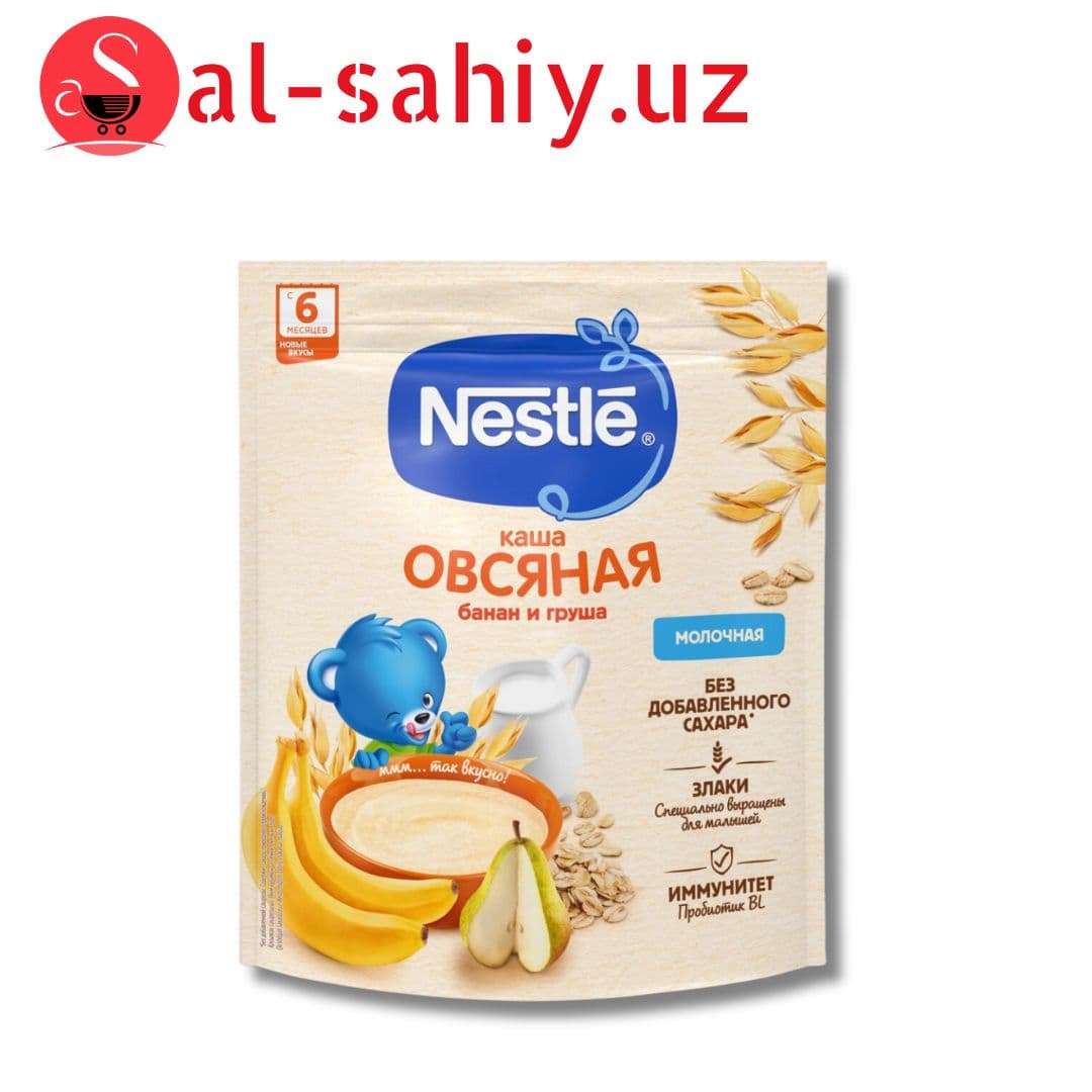 Nestle детская каша банан с груша 220гр кор