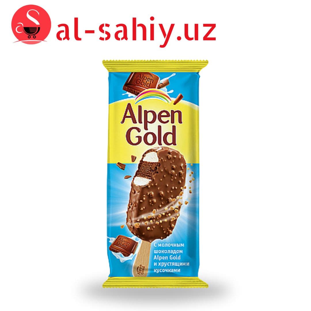 Мороженое Alpen Gold с молочным шоколадом 90 гр