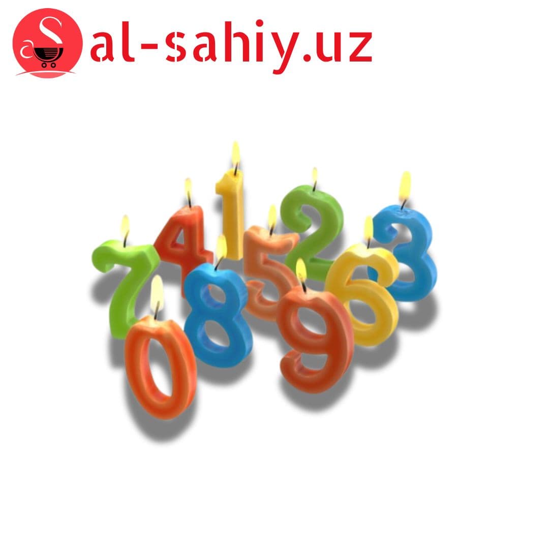 Праздничные свечи Number Candles №2