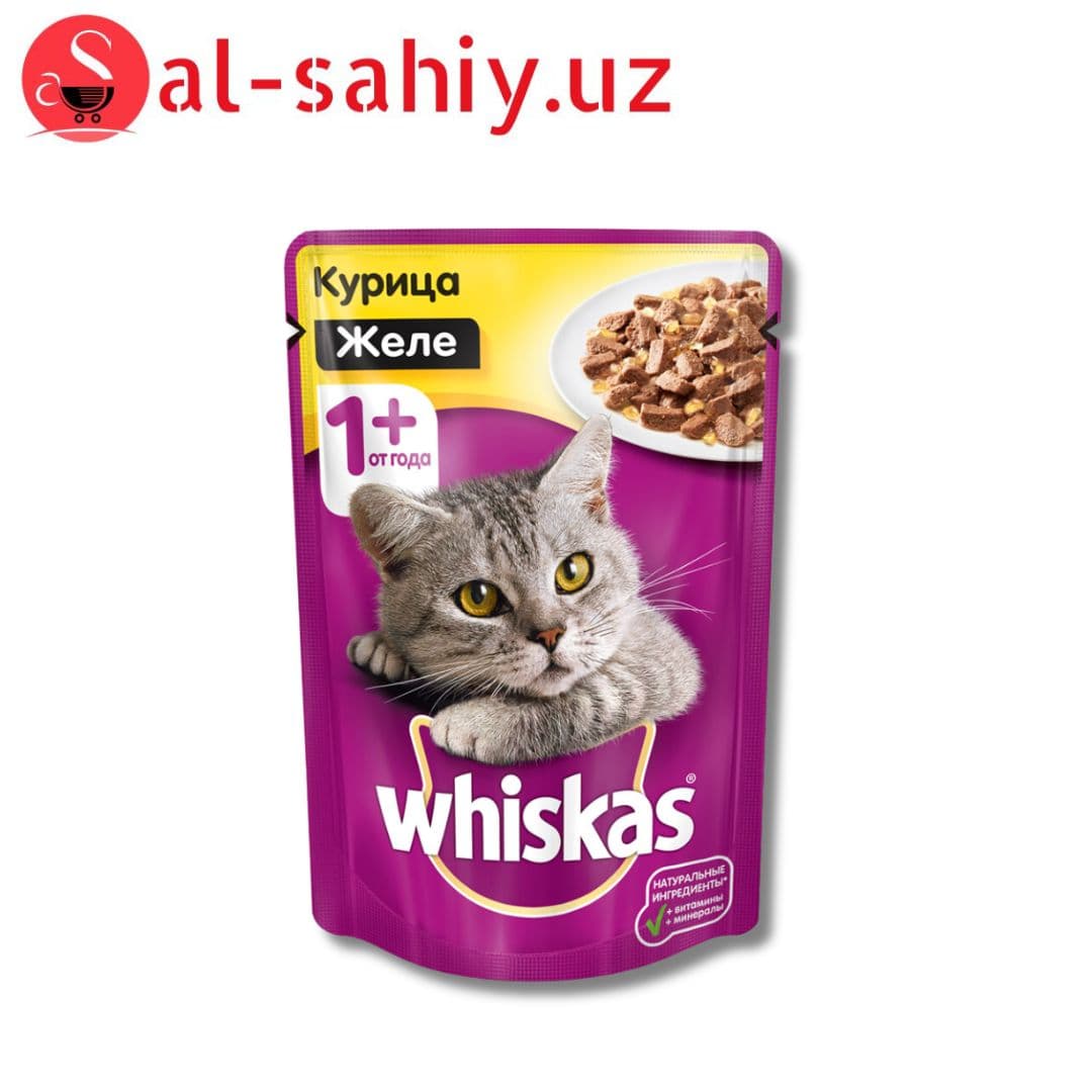 Whiskas Курица Ласос 85гр