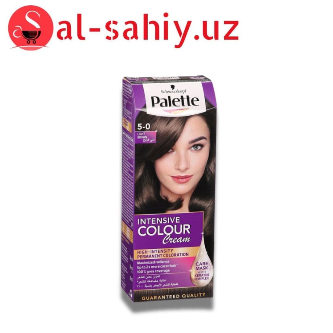 Краска для волос Palette светло-каштановый 5-0 50мл