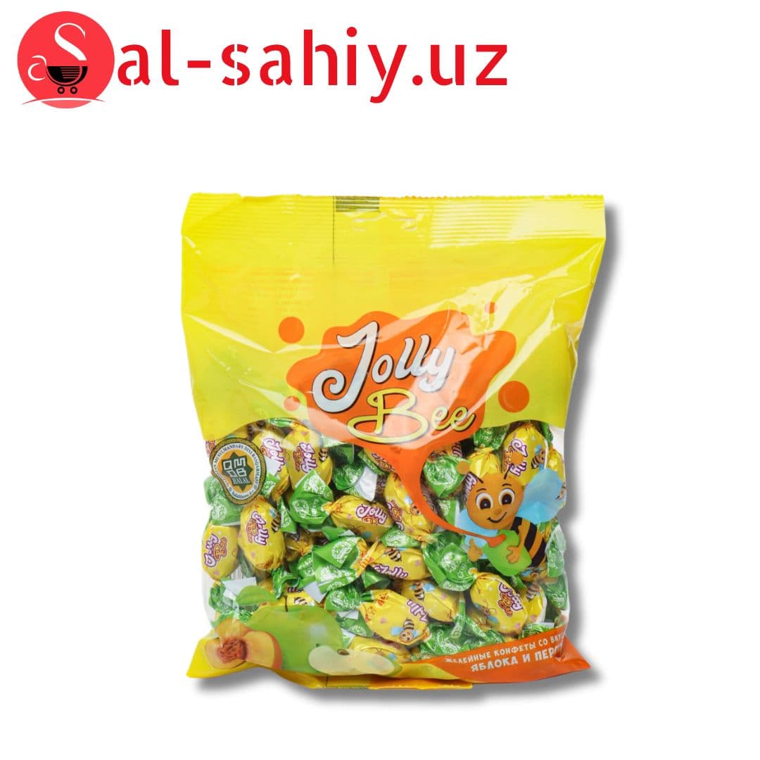 Конфеты Jolly Bee Персик-Яблоко кг