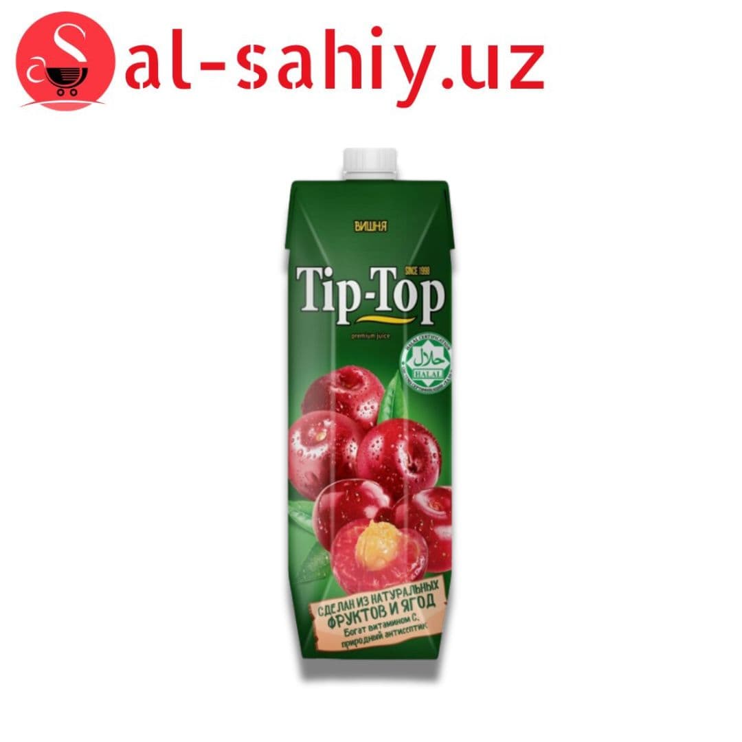 Сок Tip-Top вишня яблоко 1л New