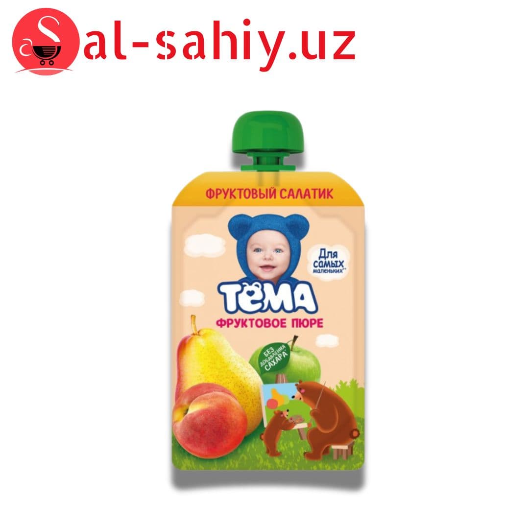 Тёма Пюре Фрутовое Фруктовый салат 90г