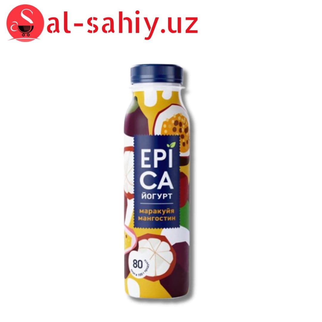 Йогурт EPICA манго-маракуйя питьевой 260 г