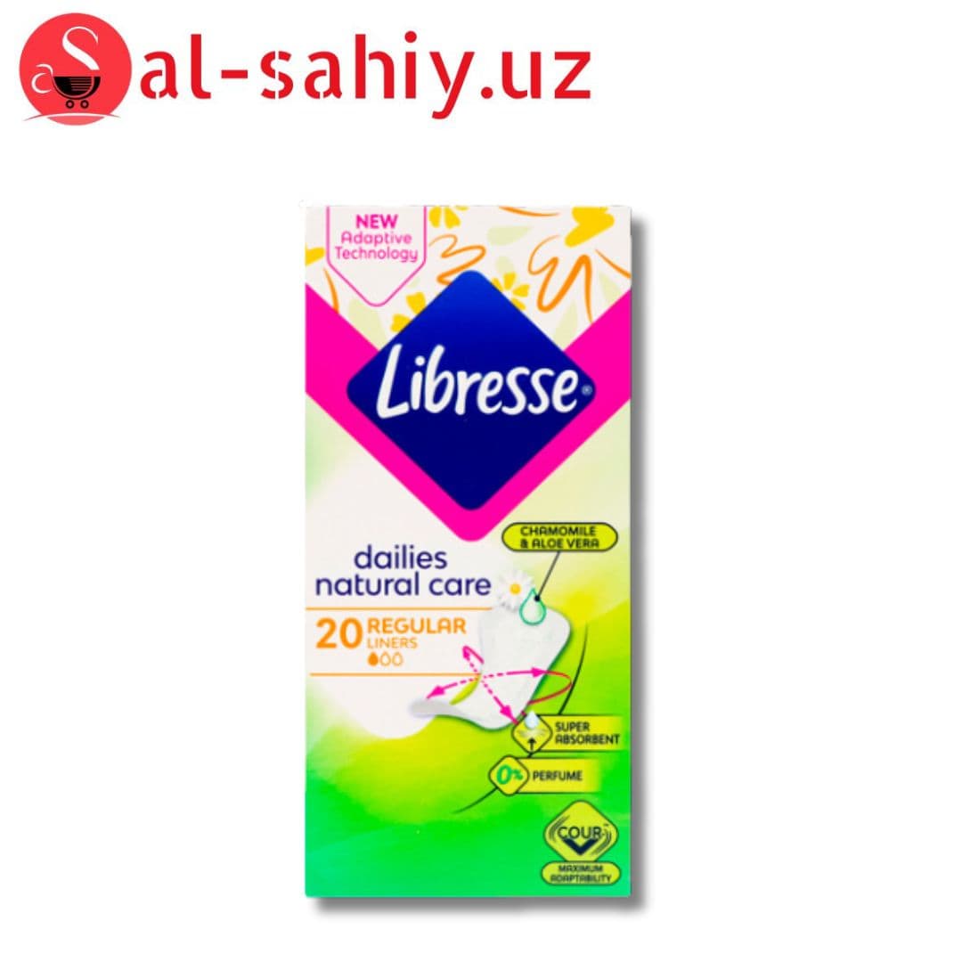 Ежедневки LIBRESSE Natural Care Normal 20шт