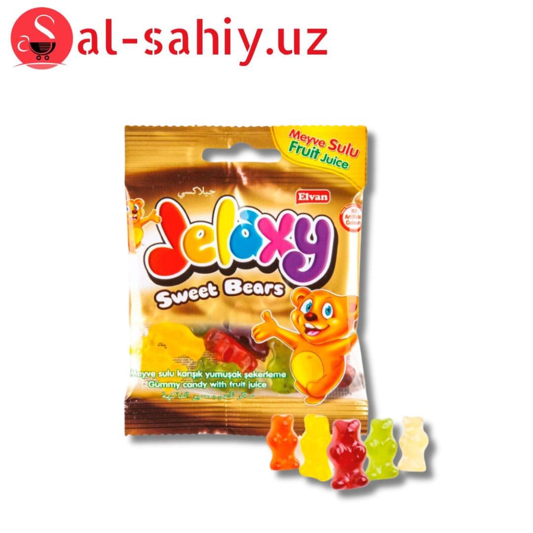 Жевательная мармелад Jouy & Co LOC Sweet Bears gummi snoep 80g