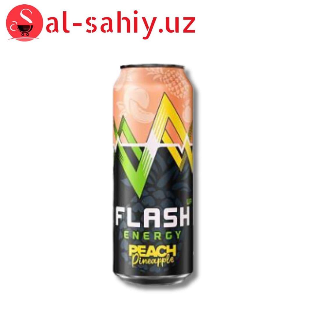 Энергетик "Flash up" персик-ананас 0,45l