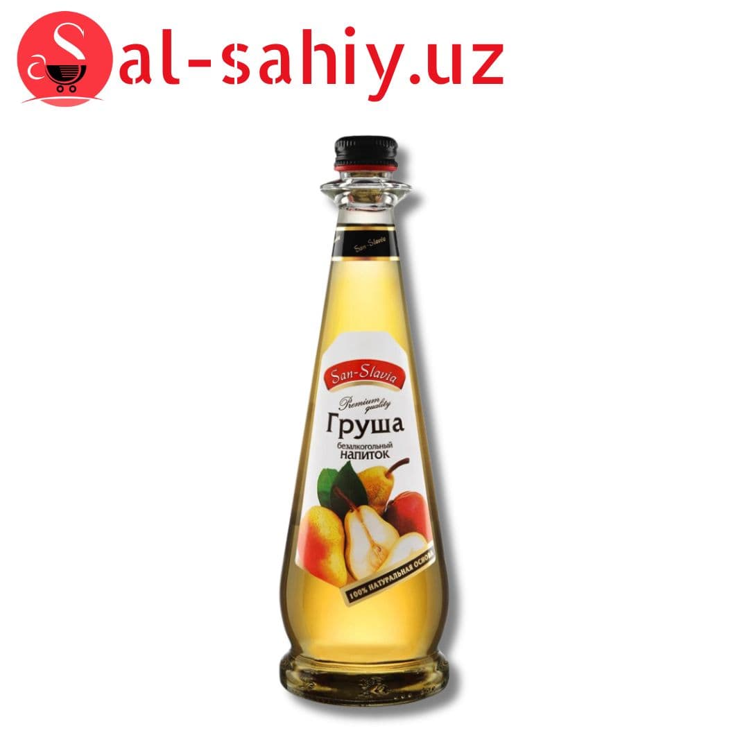 Безалкаголный напиток SAN-SLAVIA Груша 0.5 L