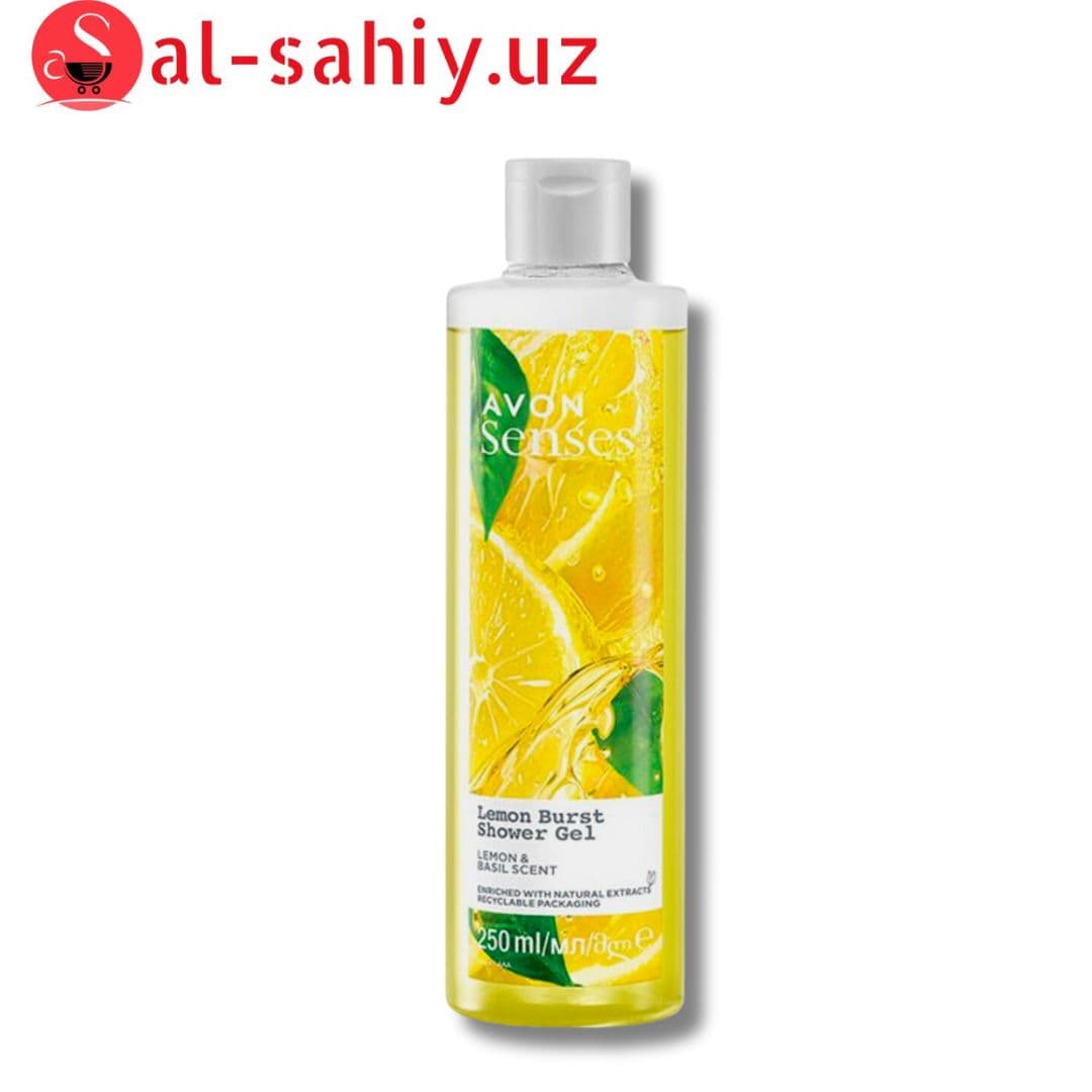 Senses Avon гель для душа "Цитрусовый заряд " 250мл