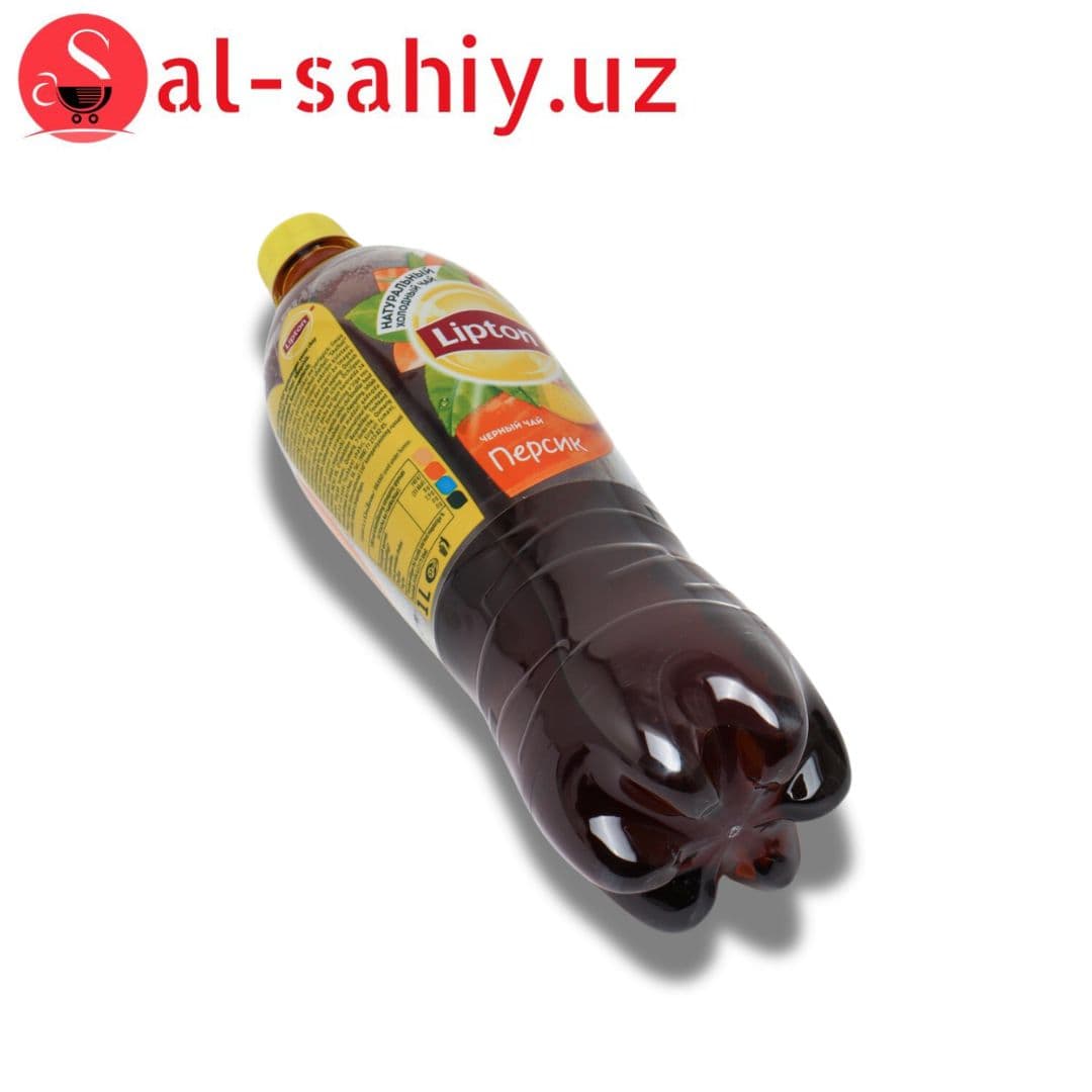 Чай "Lipton" Чёрный с персиком 1л