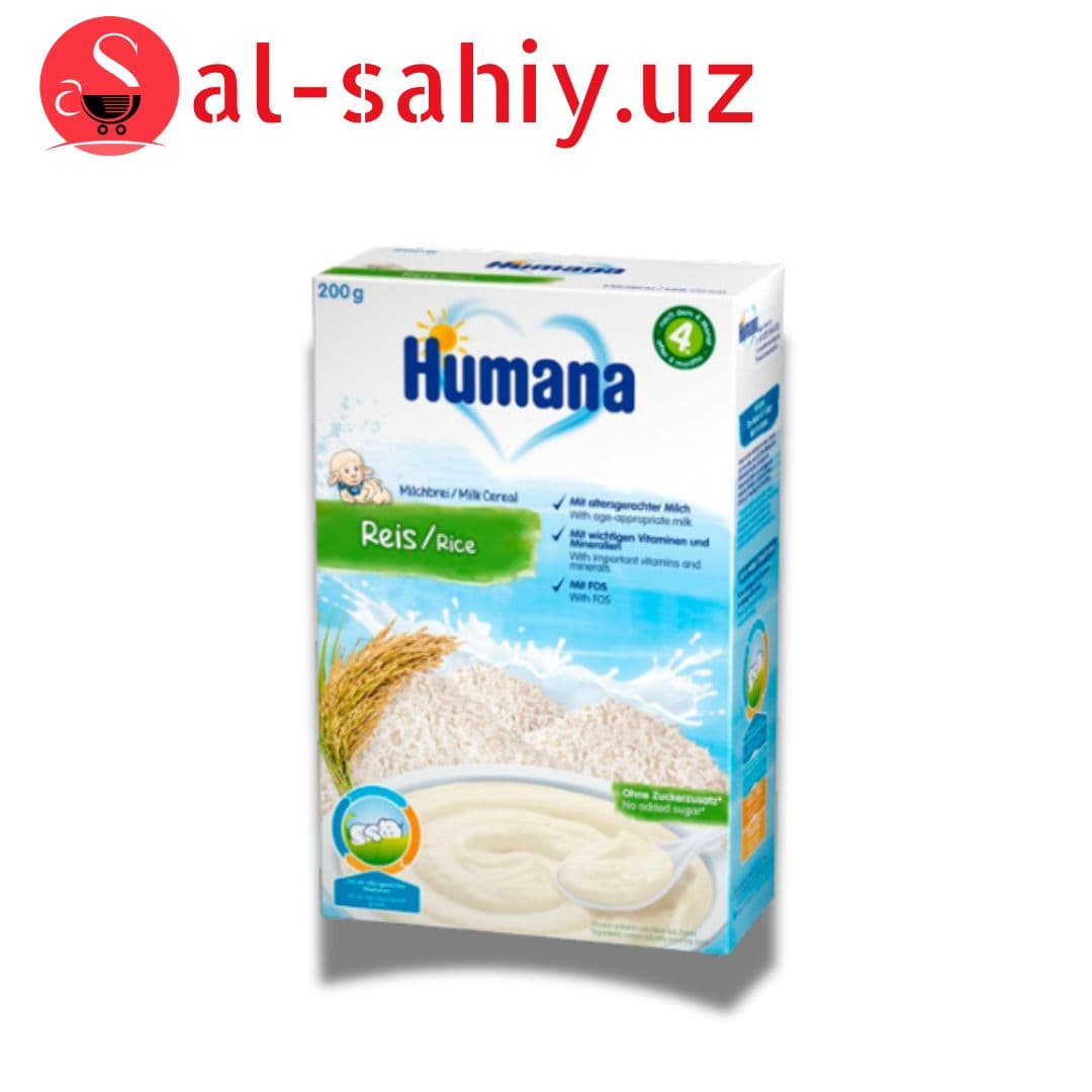 Детский питание Humana молочная рисовая каша 200g