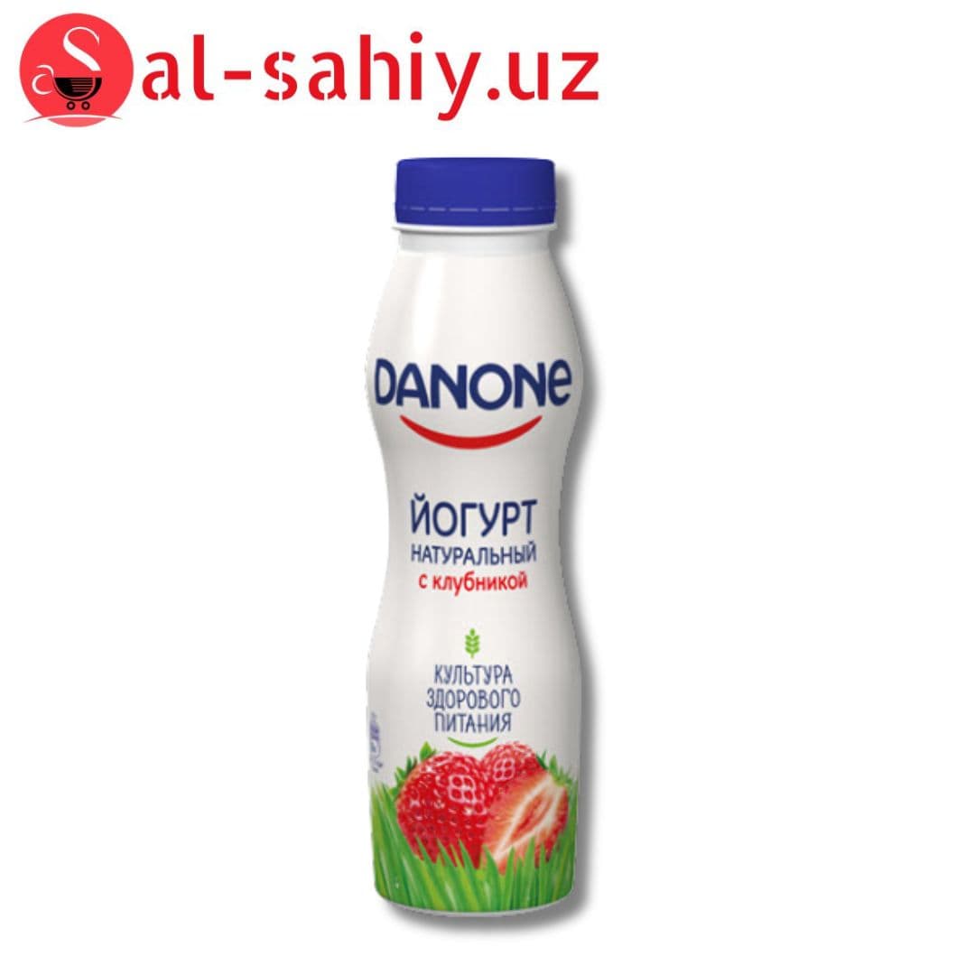 Йогурт Danone клубника 270гр