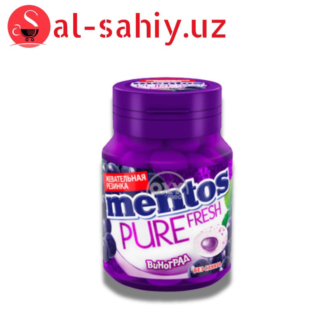 Жев,резинка "Mentos PF"виноград 100 гр
