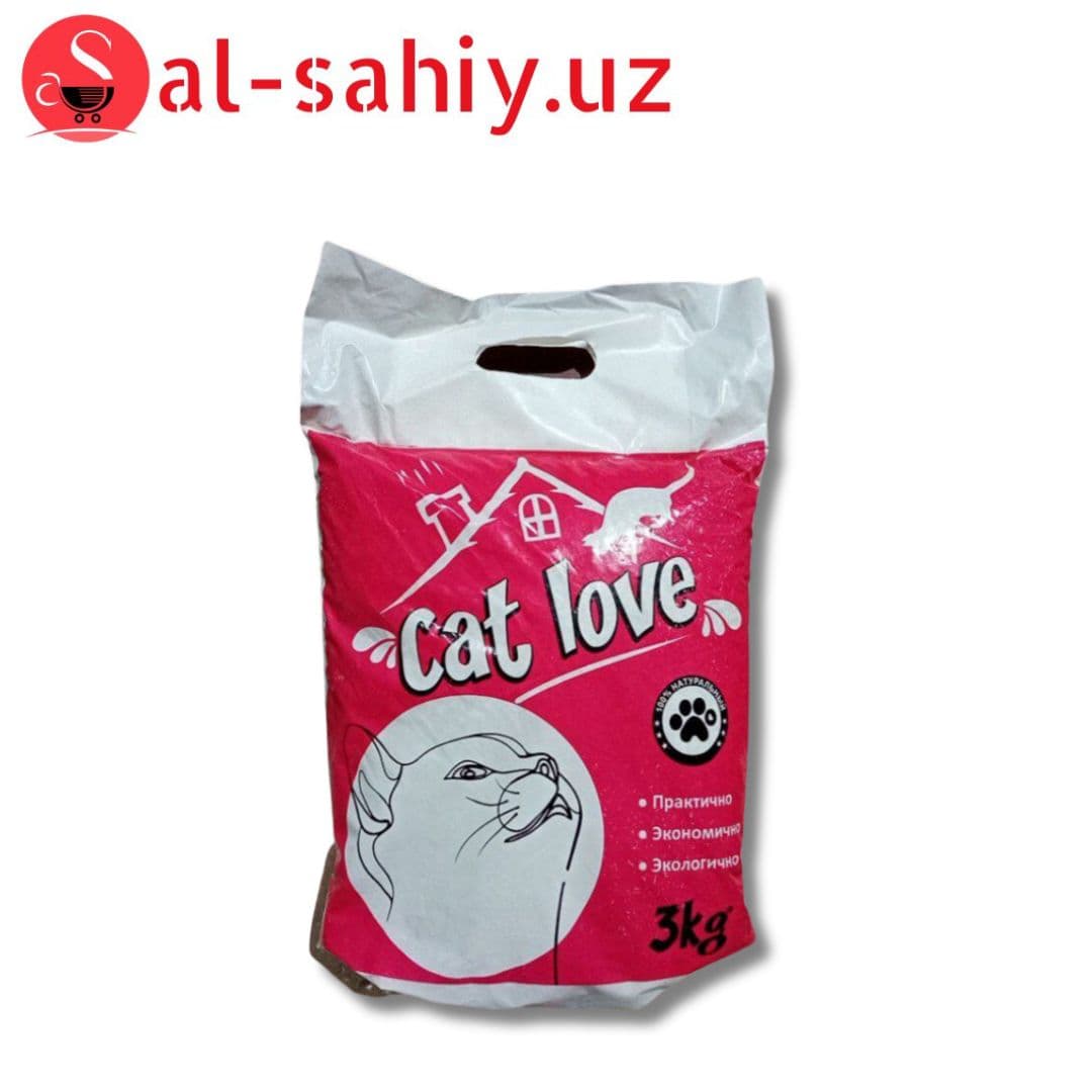 Наполнитель для кошек CAT LOVE 3кг