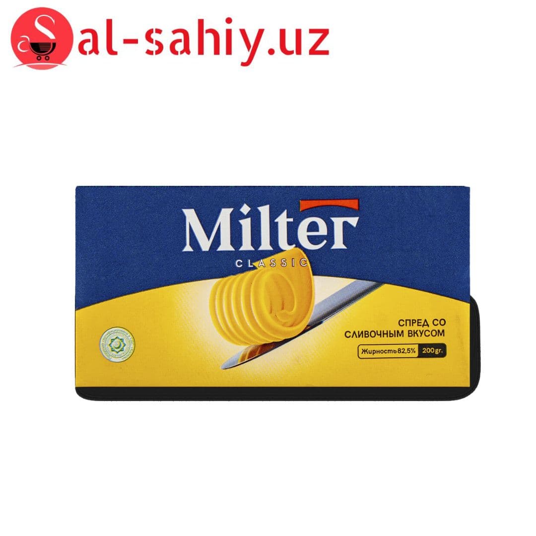Масло "MILTER" "Сливочное" 180гр