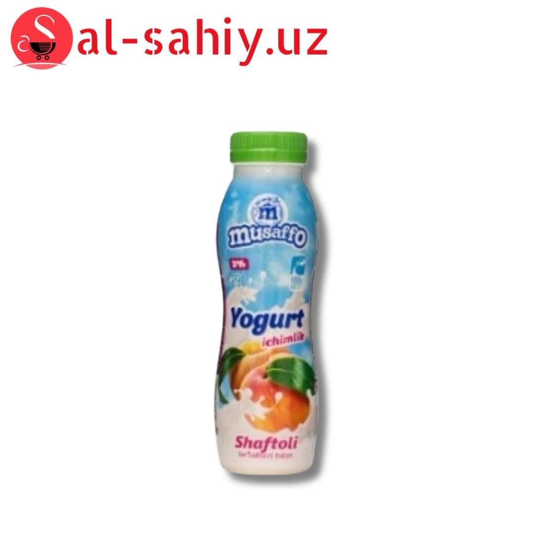 Йогурт Musaffo - Персик 1,5% 280гр
