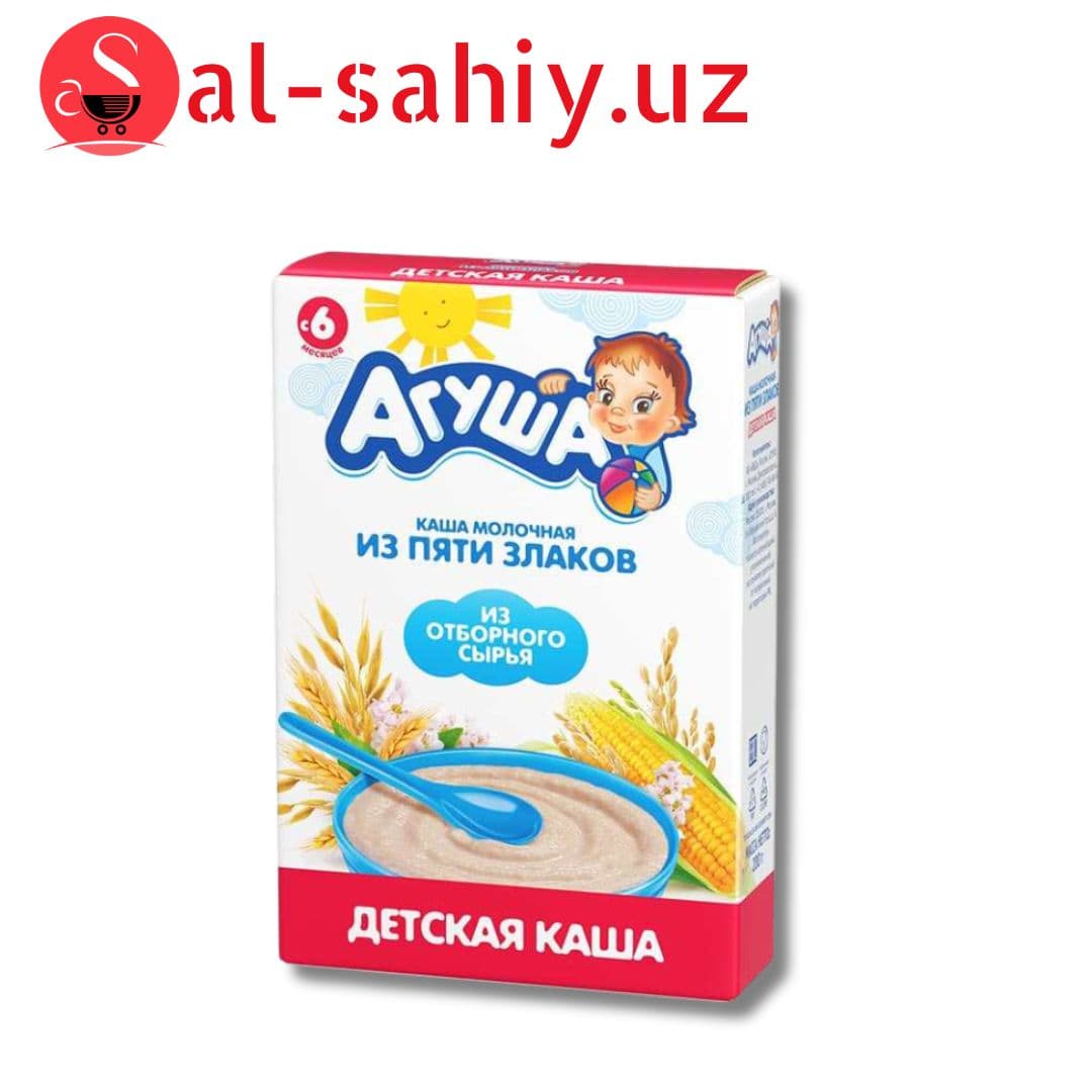 Агуша молочный каша 5 злаков 10% 200 гр