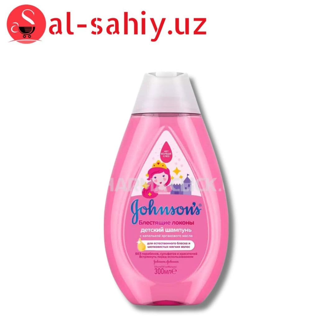 Johnson's Baby Шампунь "Блестящие локоны" 300мл