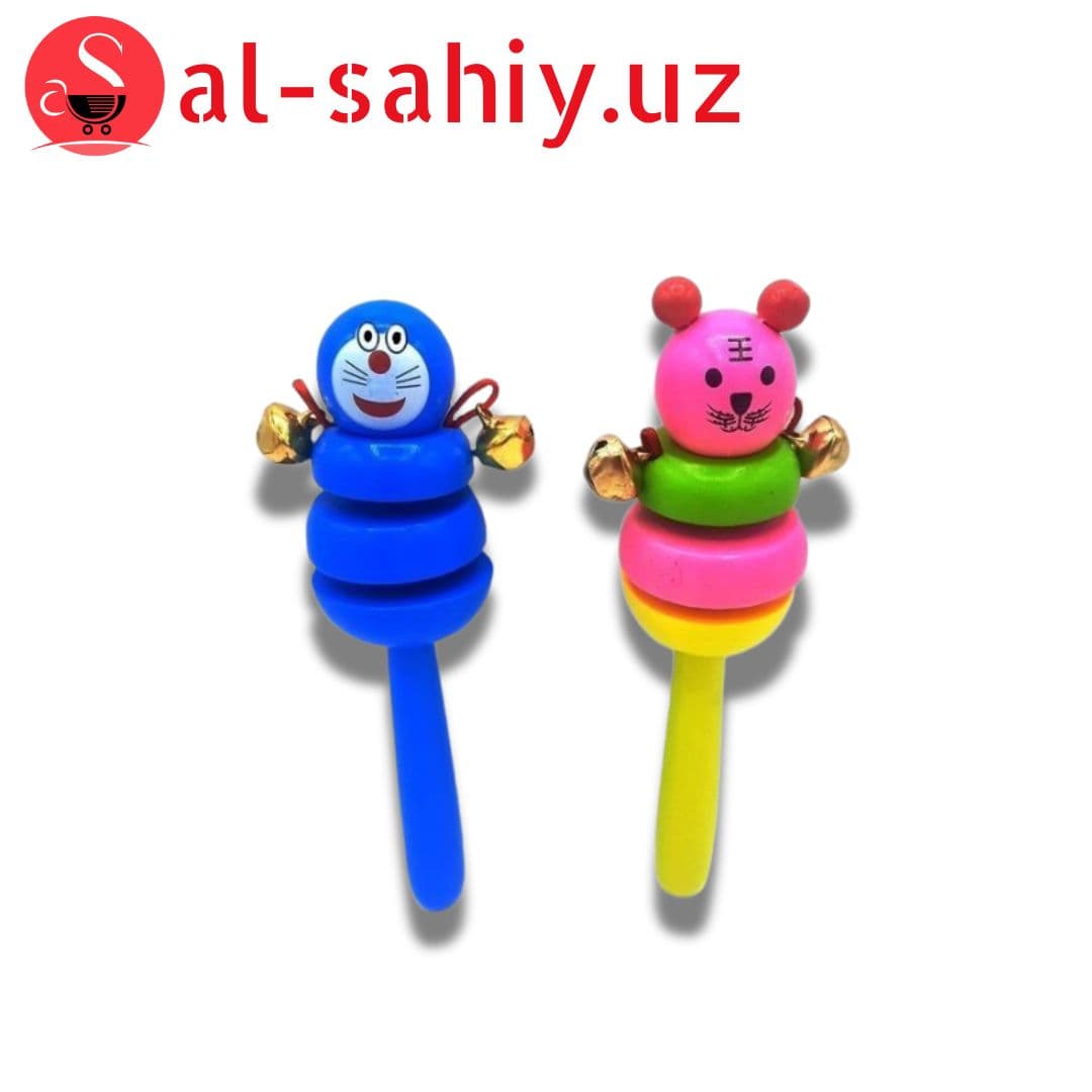 Игрушка погремушка цветной TOYS (2шт)