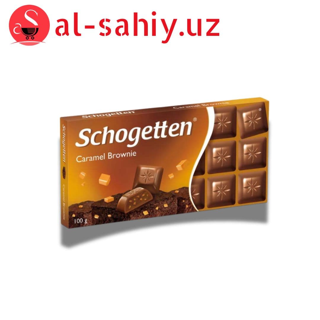 Шоколад Schogetten Caramel Brownie 100 gr