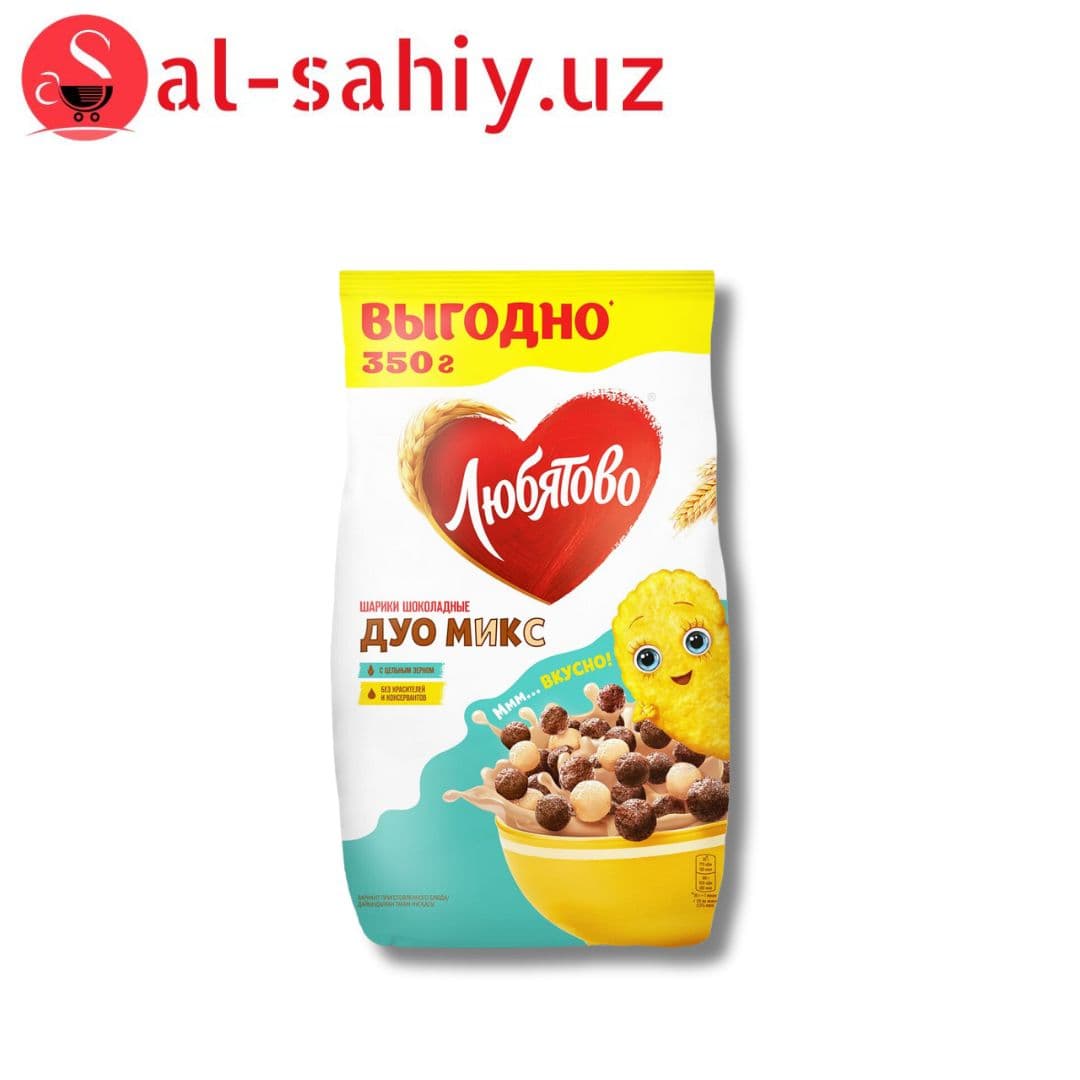 Шарики шоколадные Дуо Микс 350 гр