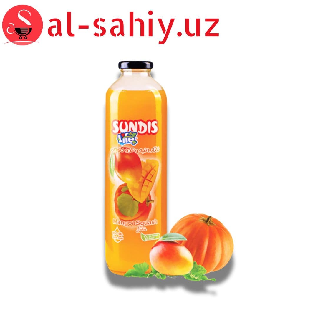 Сок ''Sundis'' манго+тыква 800 гр (бутл)