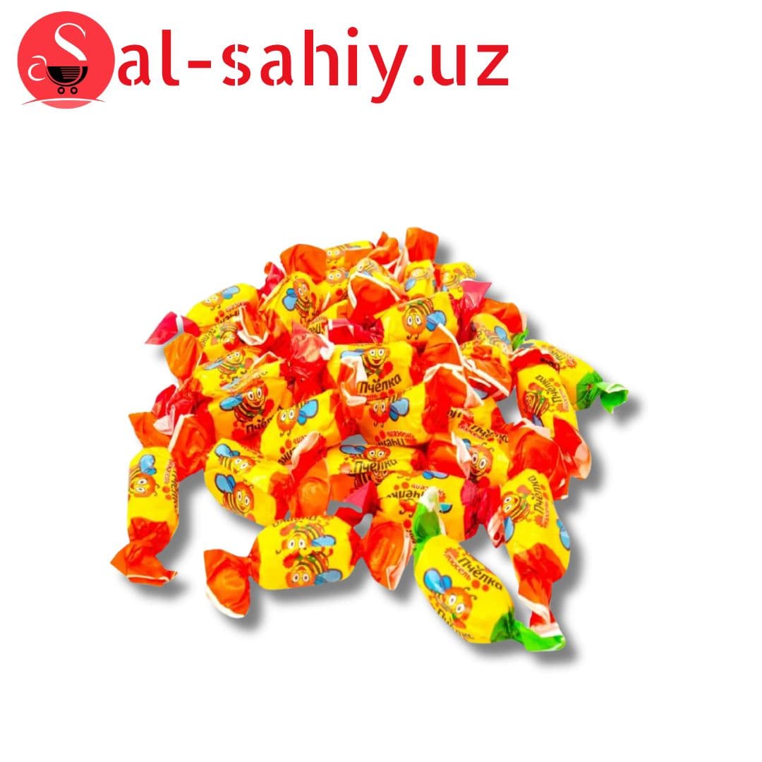 Конфеты Jolly Bee Персик-Малина-Фрукти кг